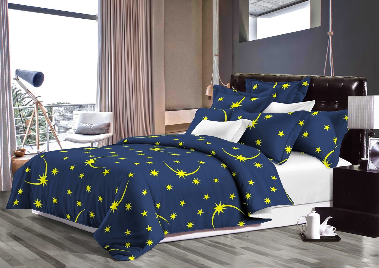 Pilota Alcam Moon Night microfibra matlasata, 180x200 cm, 250g/mp - imagine 5